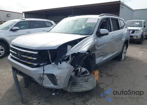 2021 Volkswagen Atlas 3.6L V6 Se W/Technology из США, поврежденный, VIN 1V2JR2CA8MC501277